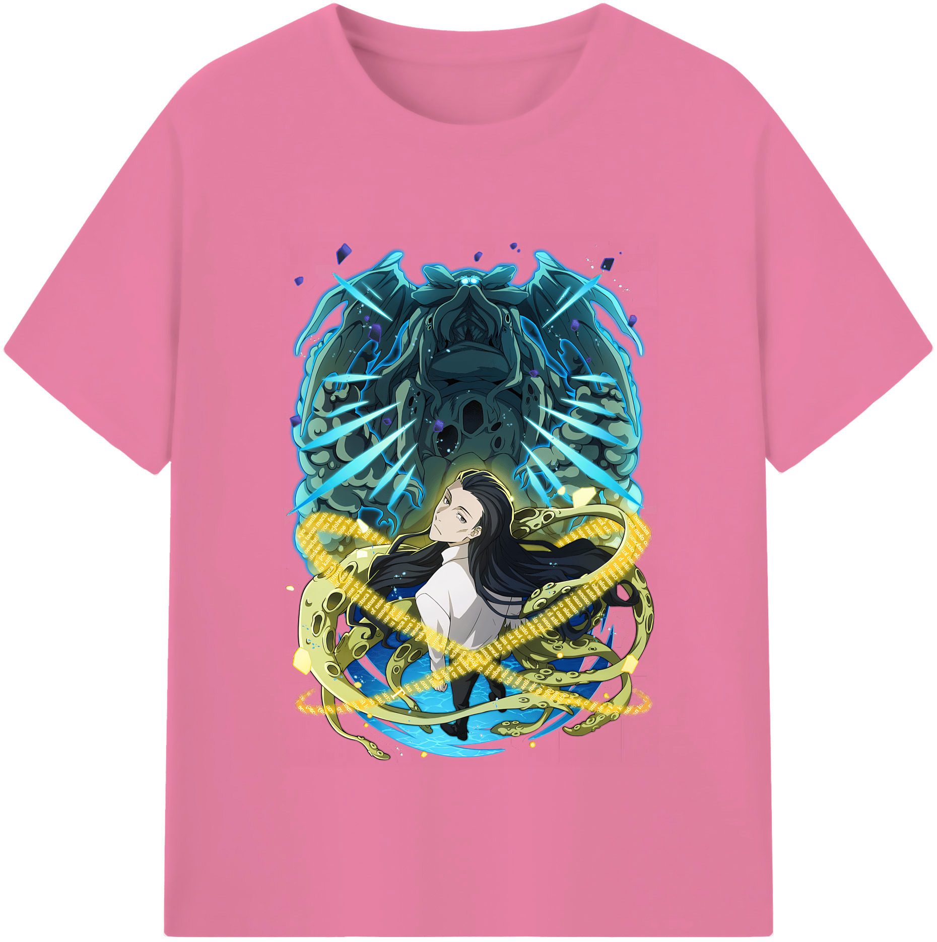 （画像用） 文豪ストレイドッグス Bungo Stray Dogs 綿100％半袖Tシャツ（フロントプリント）